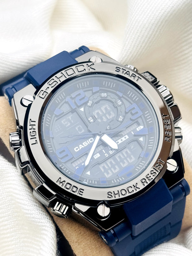 G-Shock - GSTW-300 Metal-Body Blue  Sports Watch