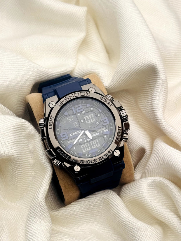 G-Shock - GSTW-300 Metal-Body Blue  Sports Watch