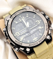 G-Shock - GSTW-300 Metal-Body Beige  Sports Watch