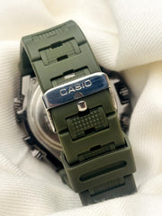 G-Shock - GSTW-300 Metal-Body Green Sports Watch