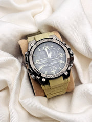 G-Shock - GSTW-300 Metal-Body Beige  Sports Watch