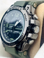 G-Shock - GSTW-300 Metal-Body Green Sports Watch