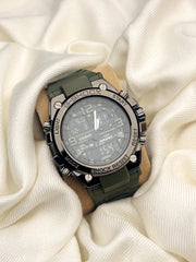 G-Shock - GSTW-300 Metal-Body Green Sports Watch