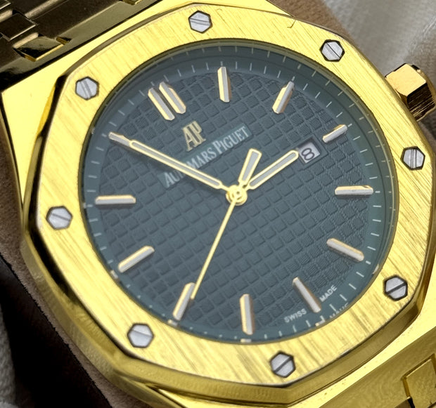 AP Watch || Golden Chain Green  Dial