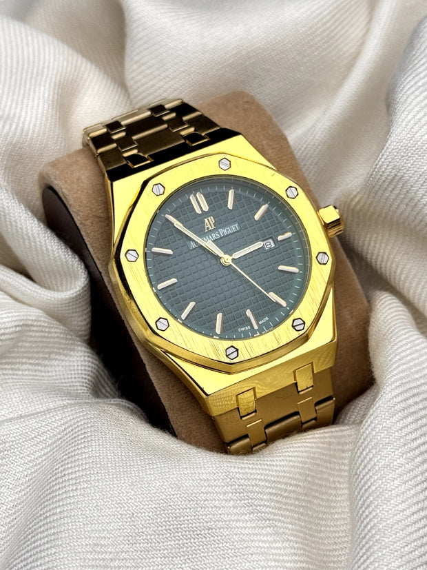 AP Watch || Golden Chain Green  Dial
