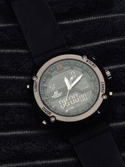 Dual Time || Sports Watch || Black Dial