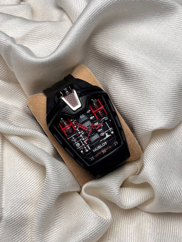 HUB Ferrari Black watch