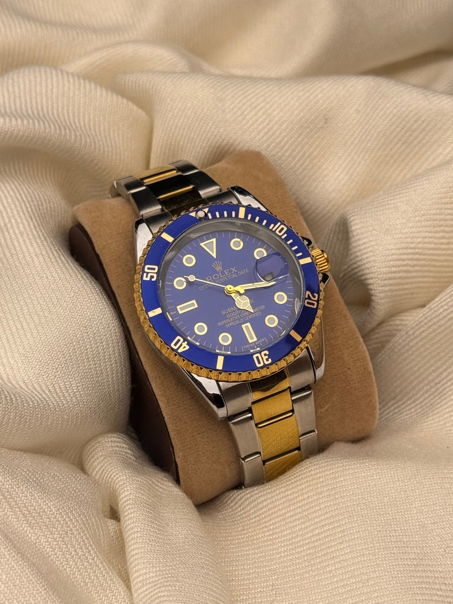 RLX Submarine Rotating Dial Blue