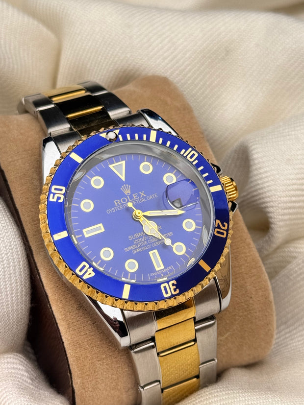 RLX Submarine Rotating Dial Blue