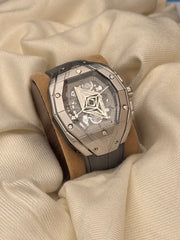 HUB Spider Sliver watch