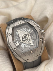 HUB Spider Sliver watch