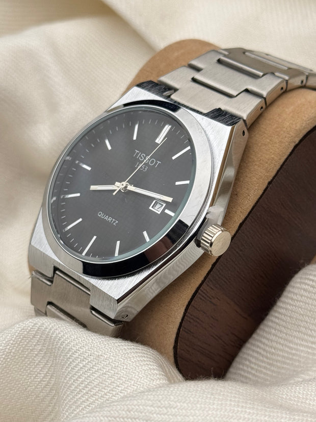 PRX Chain Watch - Silver Black