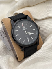 True Worth Strap Watch Black