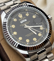 Rlx Watch Premium Quality Black Dial Watch