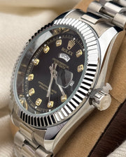 Rlx Watch Premium Quality Black Dial Watch
