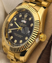 Rlx Watch Premium Quality  Golden Watch