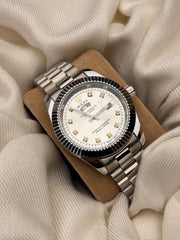 Rlx Watch Premium Quality Silver Dial Watch