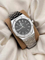 AP Watch ||  Silver Black Dial