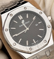 AP Watch ||  Silver Black Dial