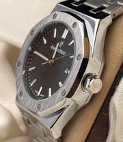 AP Watch ||  Silver Black Dial