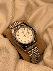 Rlx Watch Just Date Silver