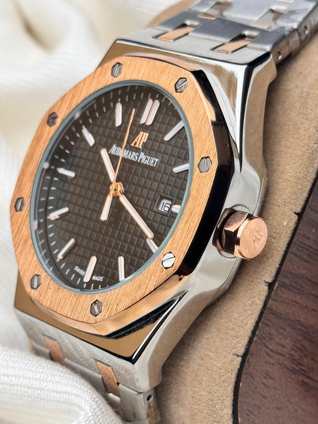 AP Watch || Two Tone Black Dial