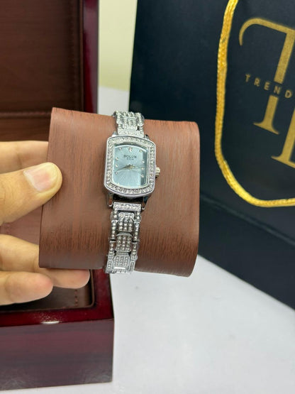 Bolun Crystal Diamond Watch