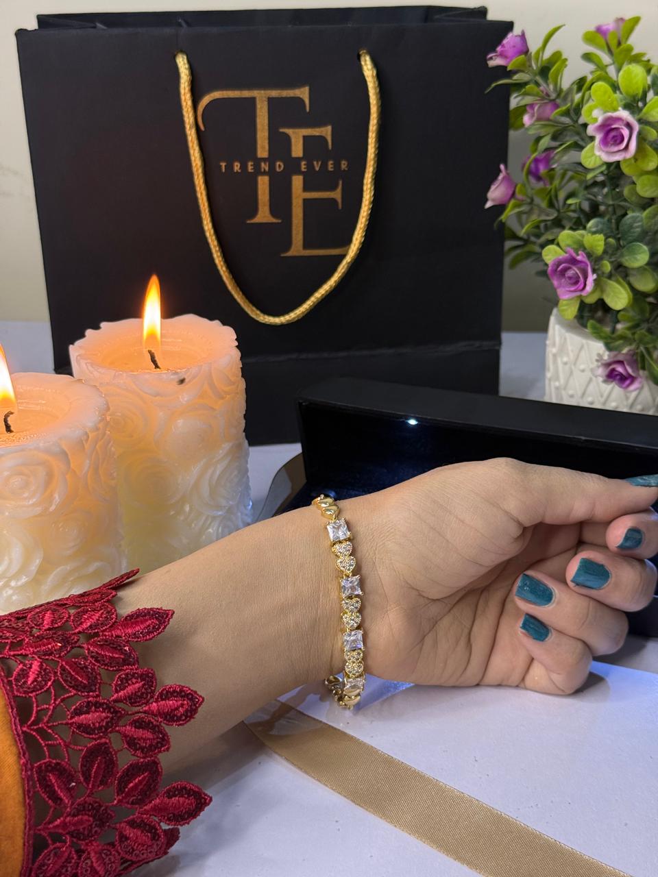 Crystal Flame Bracelet (New)